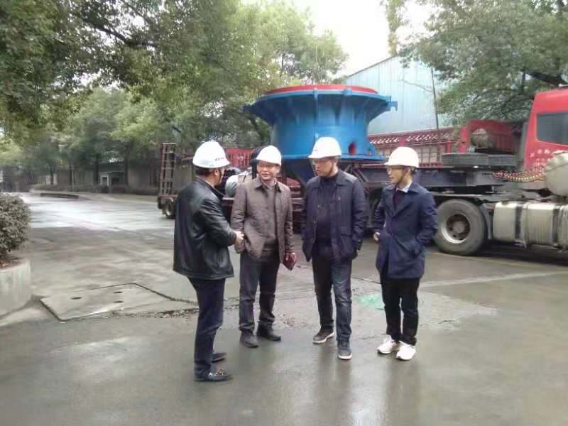 县矿产公司赴江浙沪考察砂石料生产设备