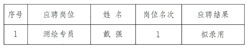 安徽大别山工程咨询有限公司2024年招聘临时工作人员拟录用公示