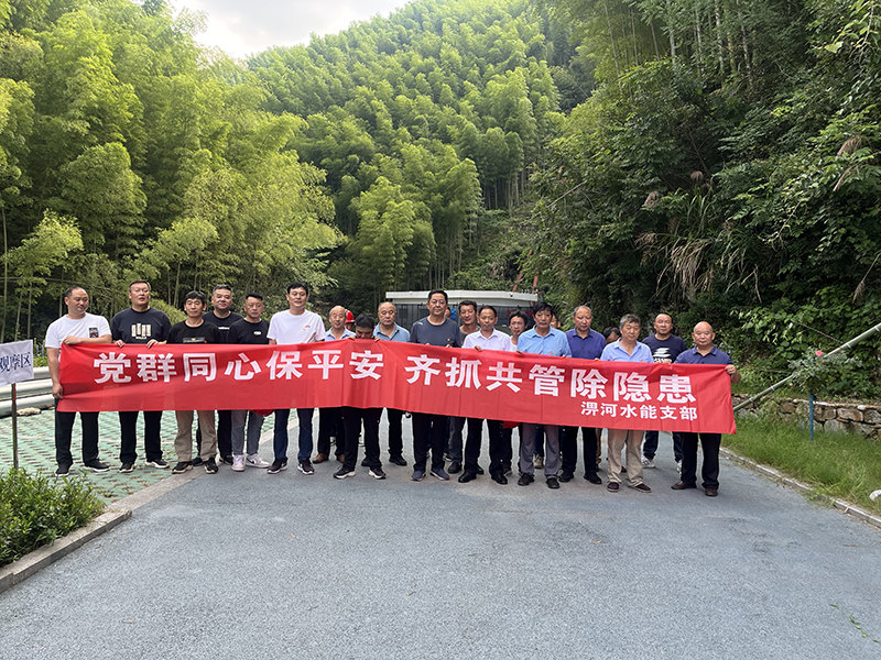 淠河水能公司党支部组织开展应急演练活动
