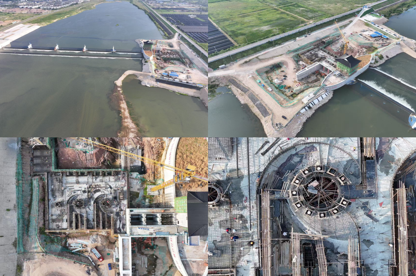 黑石渡拦河坝水电站工程建设进入冲刺阶段