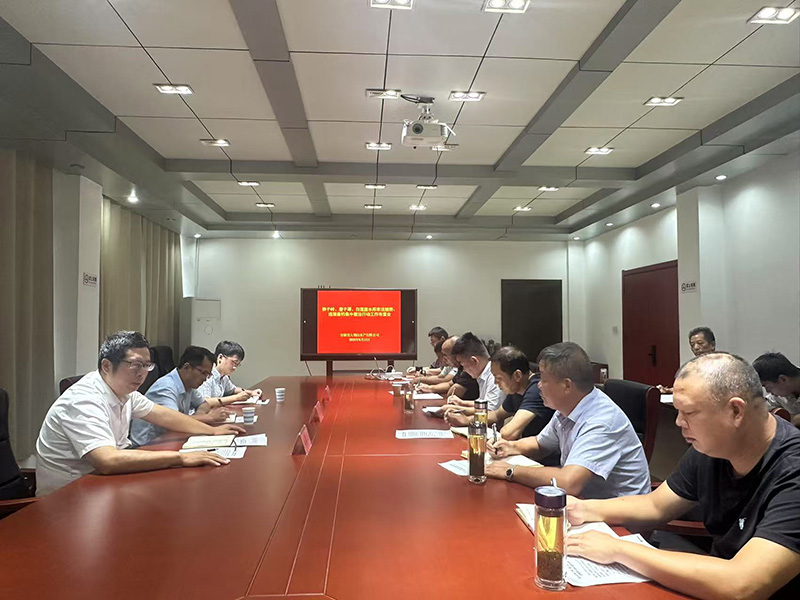 大别山水产公司安排部署专项整治工作