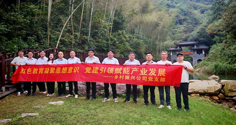 乡村振兴公司党支部开展主题党建活动