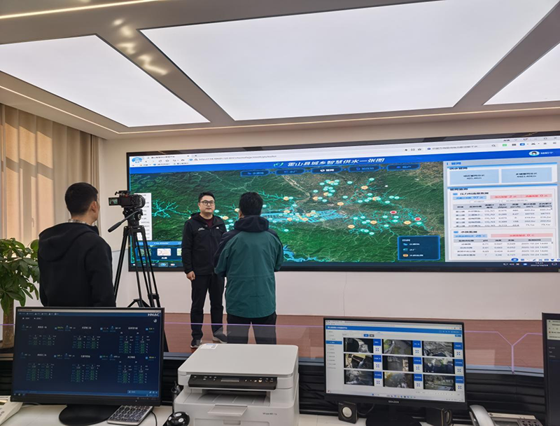 省电视台报道清源供水公司智慧供水