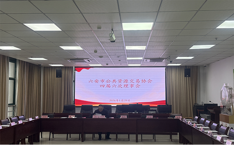 工程咨询公司参加市公共资源交易协会四届六次理事会