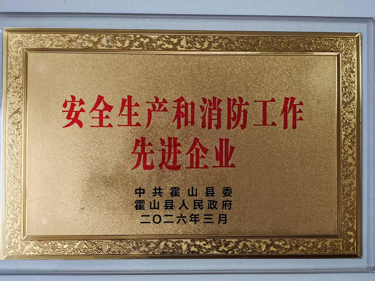 矿产公司荣获2025年度安全生产和消防工作先进企业